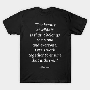 World Wildlife Day T-Shirt